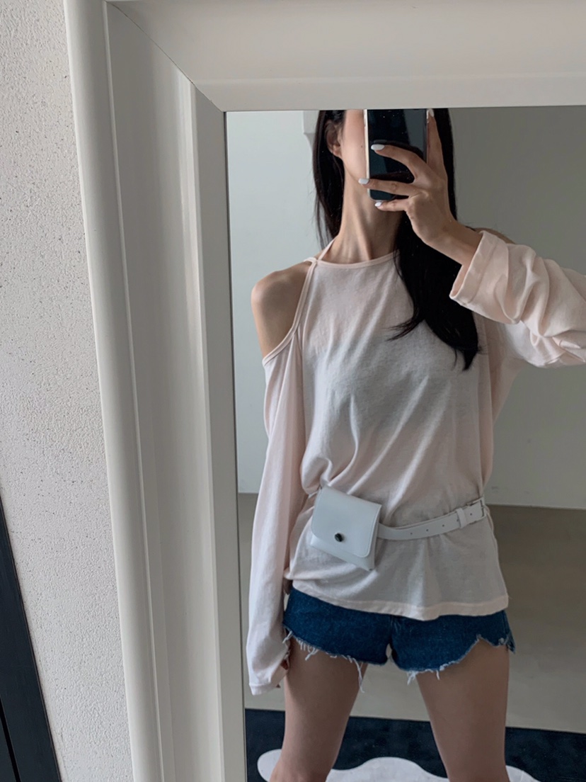 VERANDA韓國㊣直郵東大門代購女裝新品人氣熱賣25春夏長袖T恤VERANDA長袖T恤