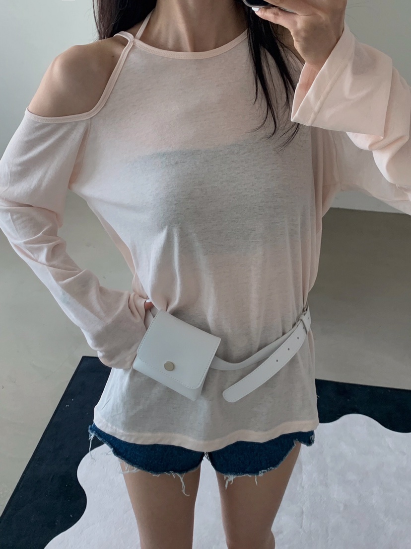 VERANDA韓國㊣直郵東大門代購女裝新品人氣熱賣25春夏長袖T恤VERANDA長袖T恤