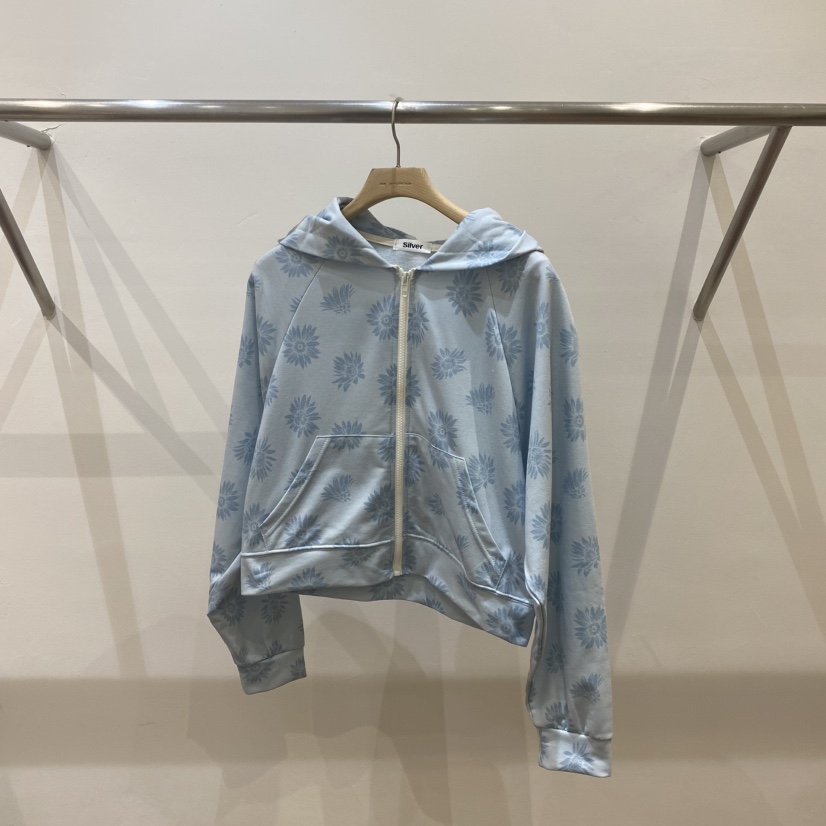 SILVER韓國直郵㊣女裝新品時尚25春夏熱賣推薦休閑人氣衛衣SILVER衛衣圖色3