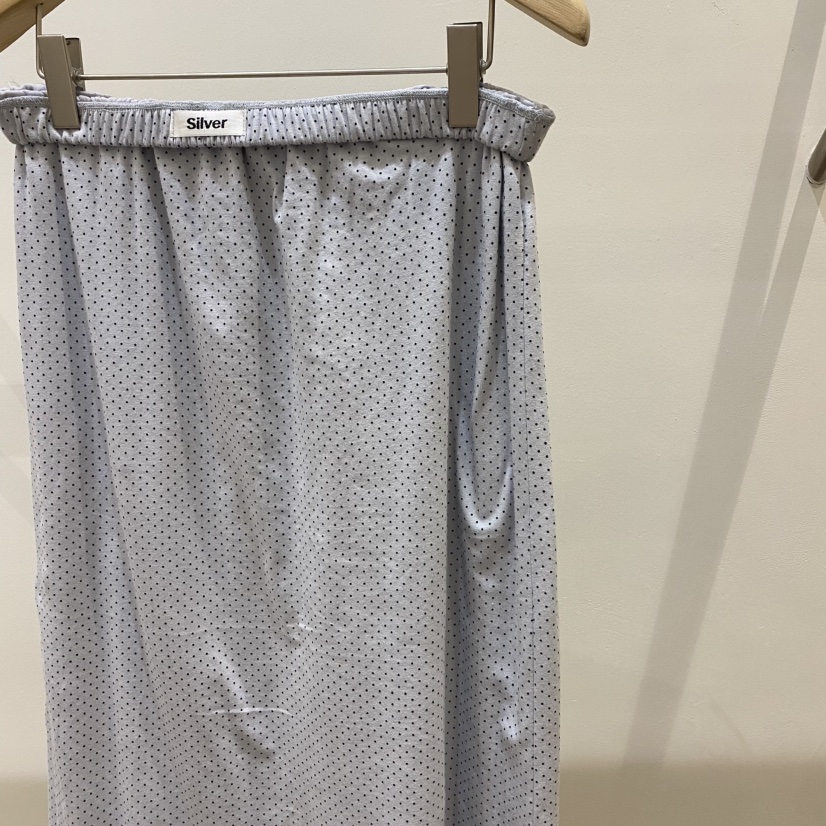 SILVER韓國㊣直郵東大門代購女裝新品休閑人氣推薦熱賣長裙SILVER長裙