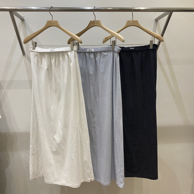 SILVER韓國㊣直郵東大門代購女裝新品休閑人氣推薦熱賣長裙SILVER長裙