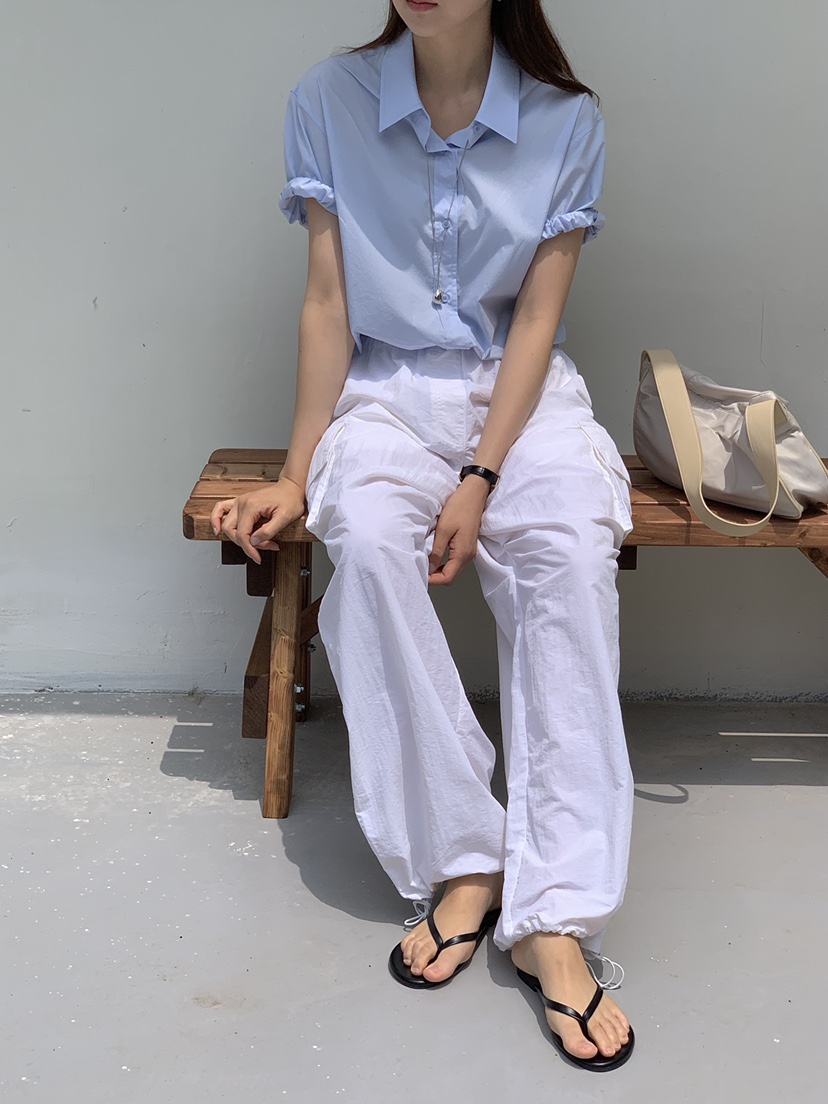 THE ABLE直郵韓國代購㊣女裝新品25春夏時尚休閑推薦休閑褲THE ABLE/TA休閑褲
