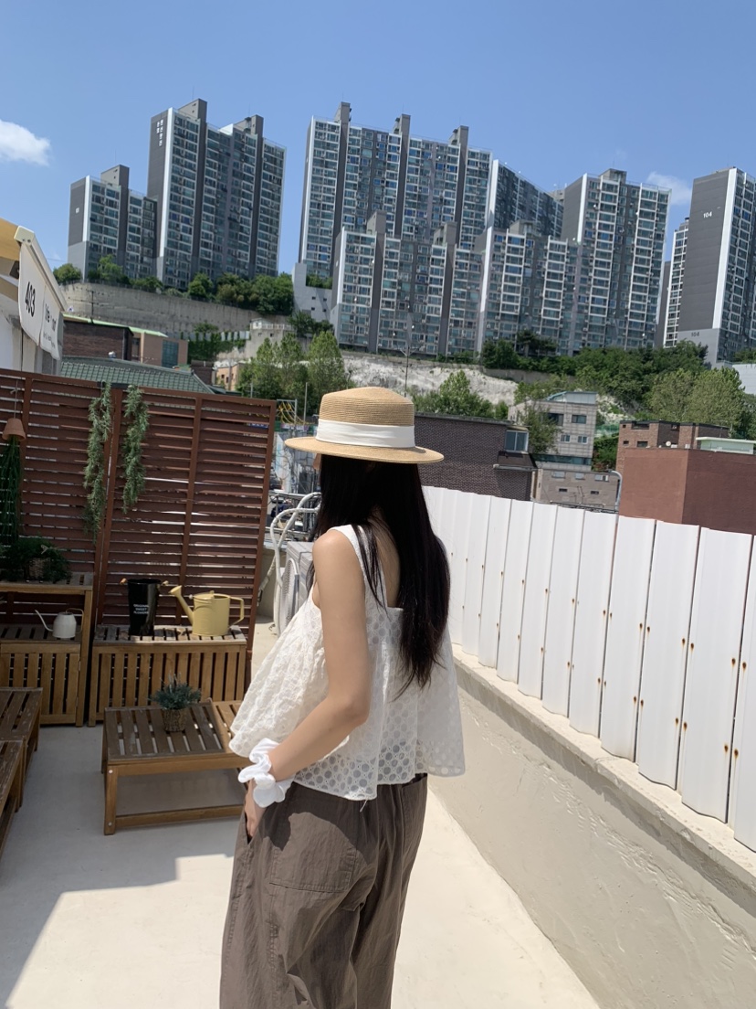 BADCALM韓國直郵㊣女裝新款熱賣25春夏人氣時尚休閑吊帶背心BADCALM吊帶/背心