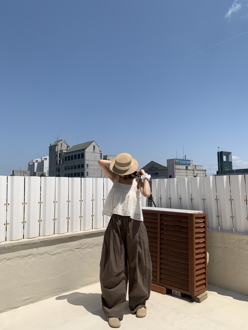 BADCALM韓國直郵㊣女裝新款熱賣25春夏人氣時尚休閑吊帶背心BADCALM吊帶/背心