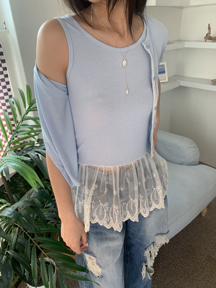BADCALM直郵韓國代購㊣女裝新款休閑時尚推薦熱賣套裝套裝開衫BADCALM套裝