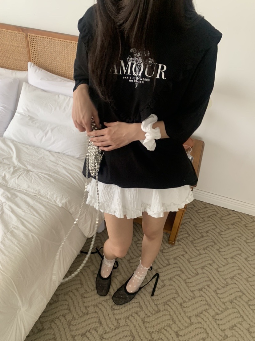 BADCALM韓國直郵㊣女裝新款休閑人氣熱賣時尚25春夏推薦T恤BADCALMT恤