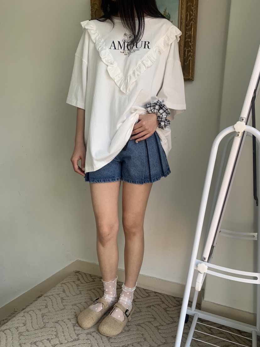BADCALM韓國直郵㊣女裝新款休閑人氣熱賣時尚25春夏推薦T恤BADCALMT恤