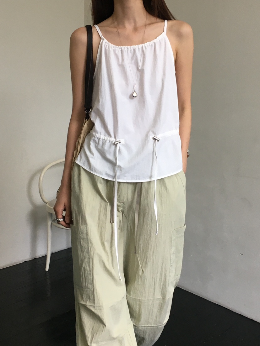 MONDAYMORING韓國㊣直郵東大門代購女裝新款時尚熱賣吊帶背心MONDAYMORING吊帶/背心
