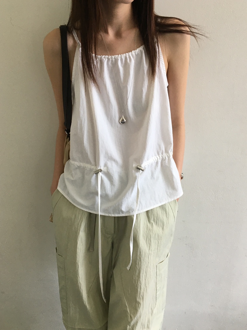 MONDAYMORING韓國㊣直郵東大門代購女裝新款時尚熱賣吊帶背心MONDAYMORING吊帶/背心