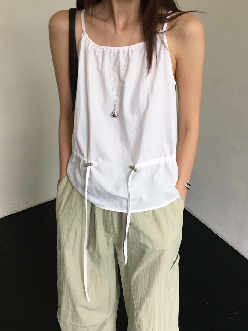 MONDAYMORING韓國㊣直郵東大門代購女裝新款時尚熱賣吊帶背心MONDAYMORING吊帶/背心