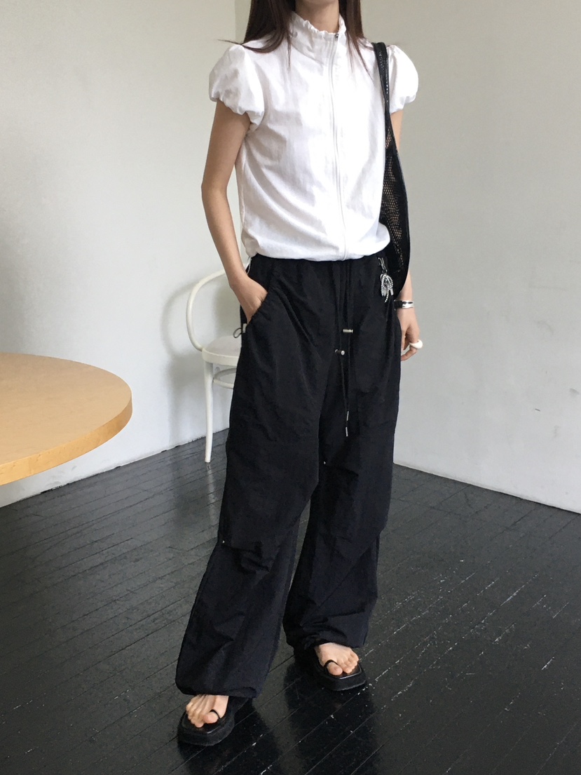 MONDAYMORING韓國㊣直郵東大門代購女裝新款25春夏休閑休閑褲MONDAYMORING休閑褲