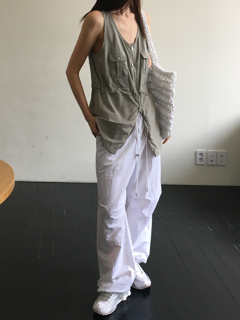 MONDAYMORING韓國直郵㊣東大門實拍女裝新品休閑熱賣休閑褲MONDAYMORING休閑褲