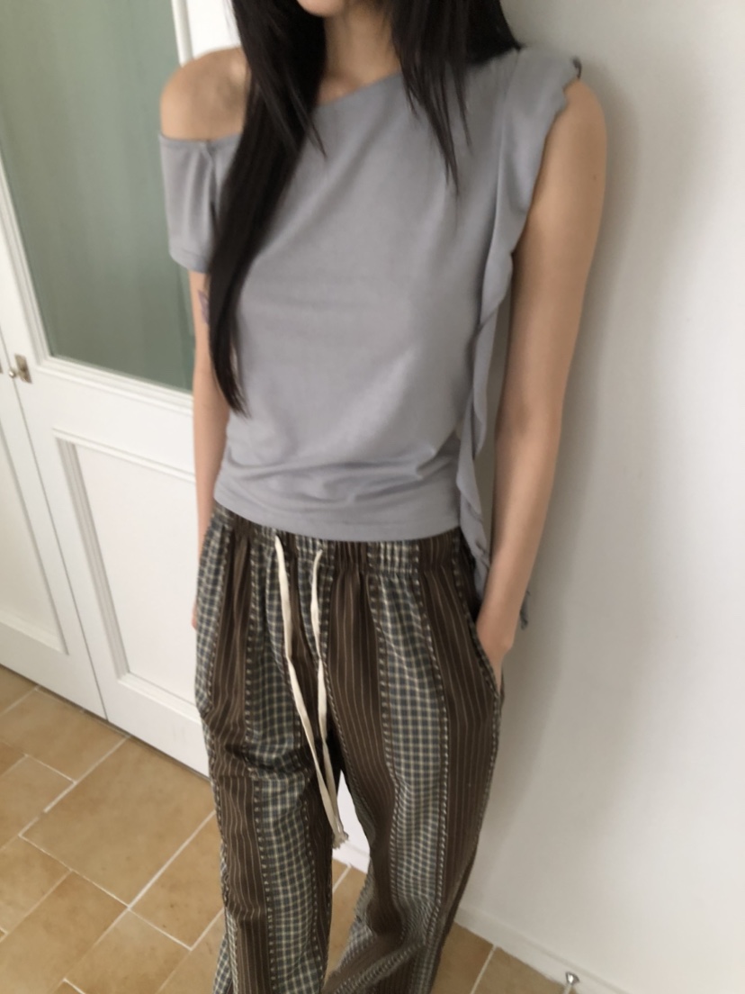 FLASH直郵韓國代購㊣女裝新款25春夏時尚人氣休閑熱賣推薦T恤FLASHT恤