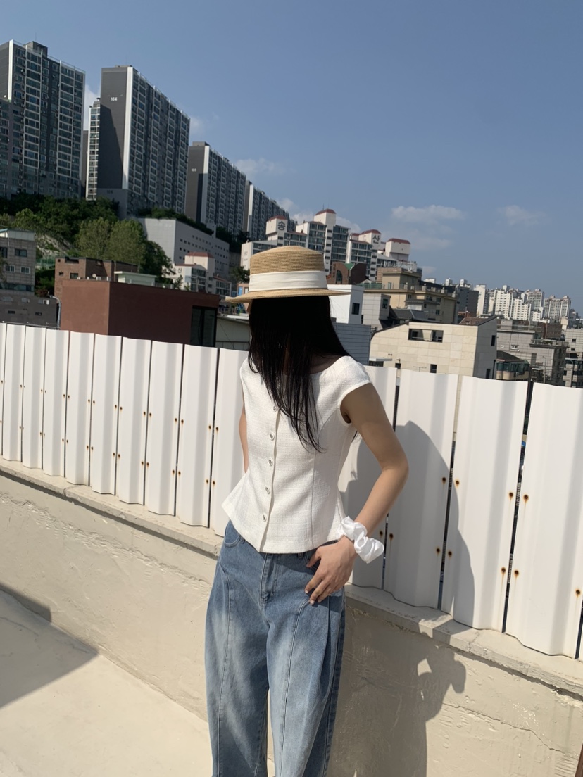 BADCALM韓國直郵㊣東大門實拍女裝新品25春夏休閑人氣時尚夾克BADCALM夾克
