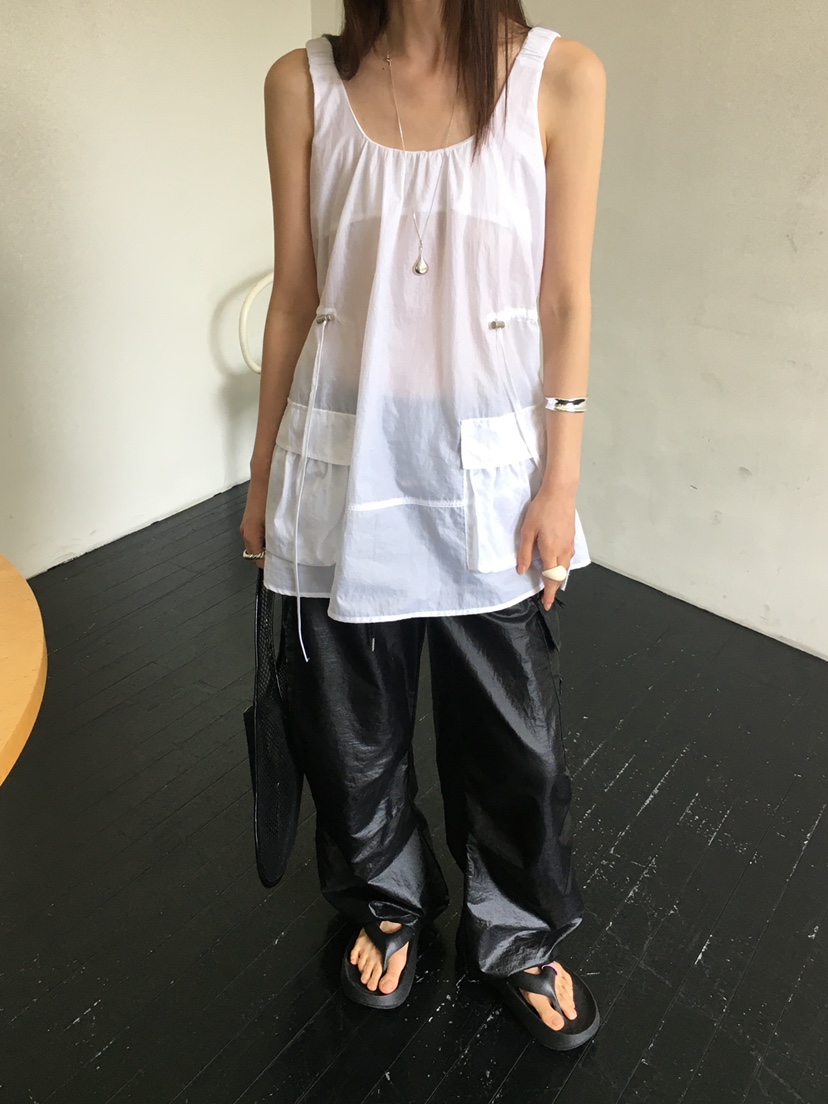 MONDAYMORING韓國直郵㊣東大門實拍女裝新款25春夏吊帶背心不含內搭MONDAYMORING吊帶/背心