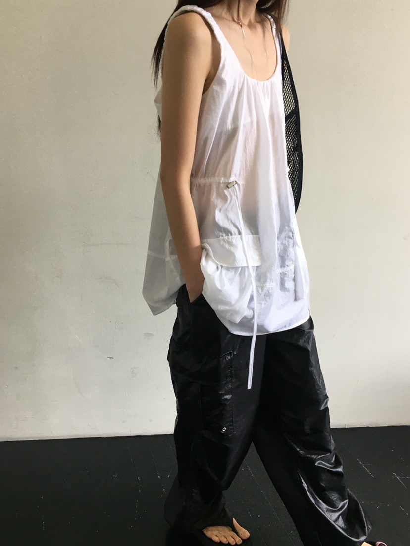 MONDAYMORING韓國直郵㊣東大門實拍女裝新款25春夏吊帶背心不含內搭MONDAYMORING吊帶/背心