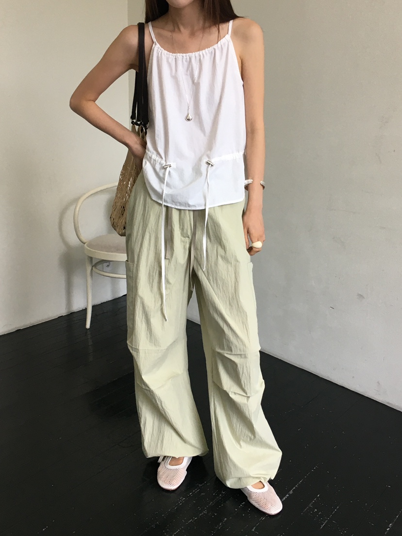 MONDAYMORING韓國直郵㊣女裝新款休閑熱賣推薦25春夏休閑褲MONDAYMORING休閑褲