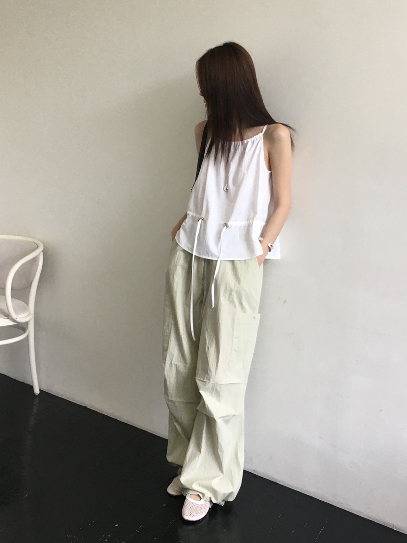 MONDAYMORING韓國直郵㊣女裝新款休閑熱賣推薦25春夏休閑褲MONDAYMORING休閑褲