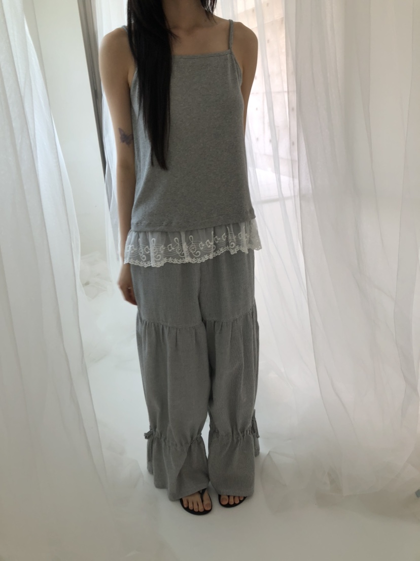 FLASH韓國直郵㊣東大門實拍女裝新款25春夏推薦時尚人氣休閑褲FLASH休閑褲
