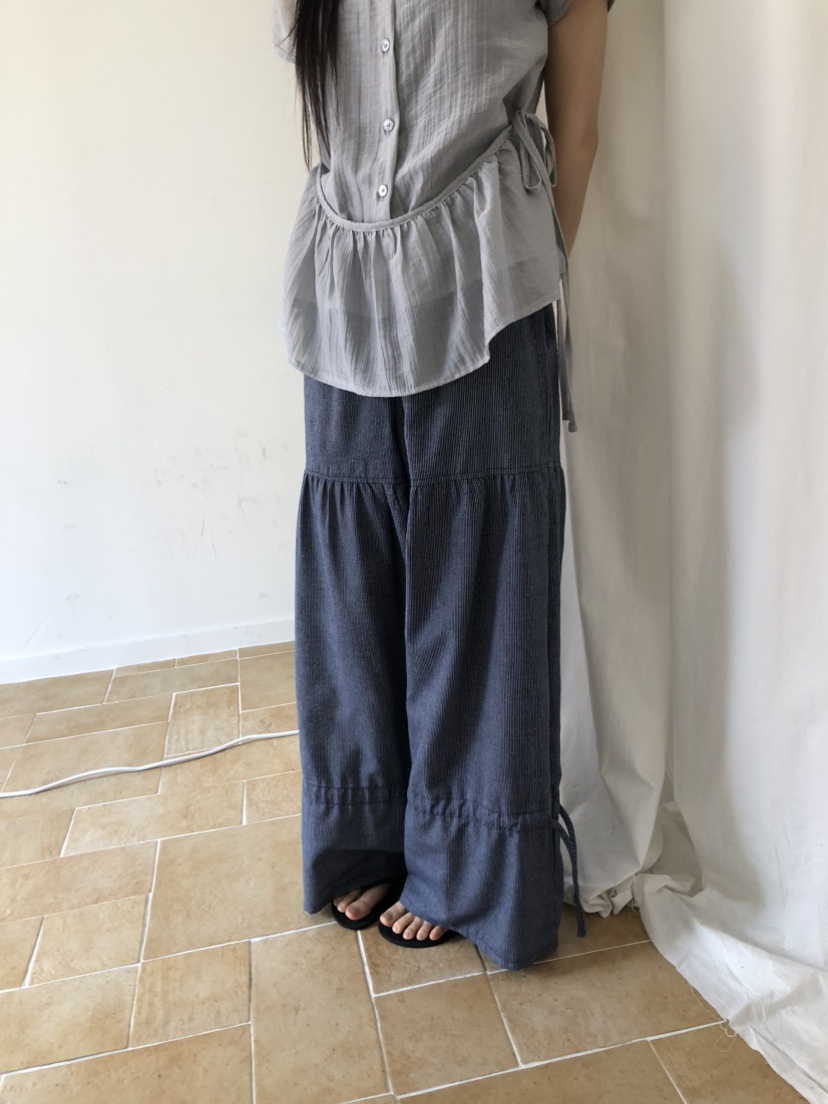 FLASH韓國直郵㊣東大門實拍女裝新款25春夏推薦時尚人氣休閑褲FLASH休閑褲