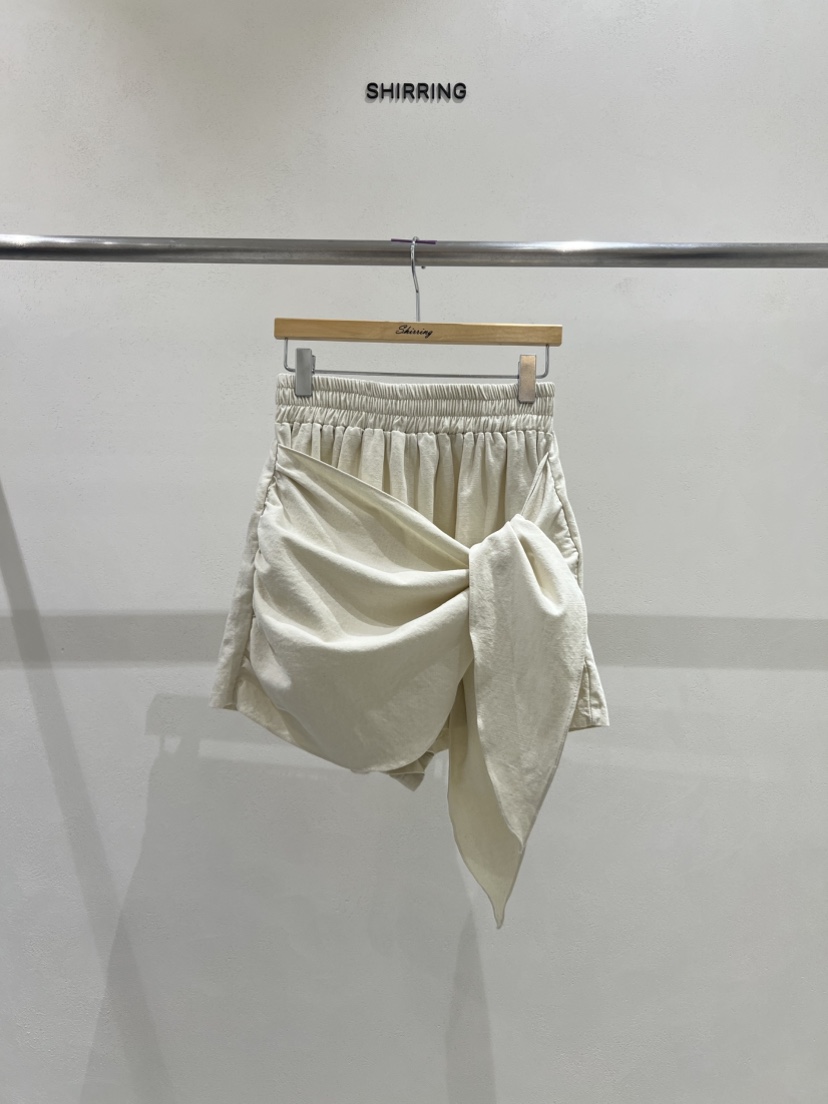 SHIRRING直郵韓國代購㊣女裝新款時尚休閑人氣25春夏推薦短褲SHIRRING短褲圖色1