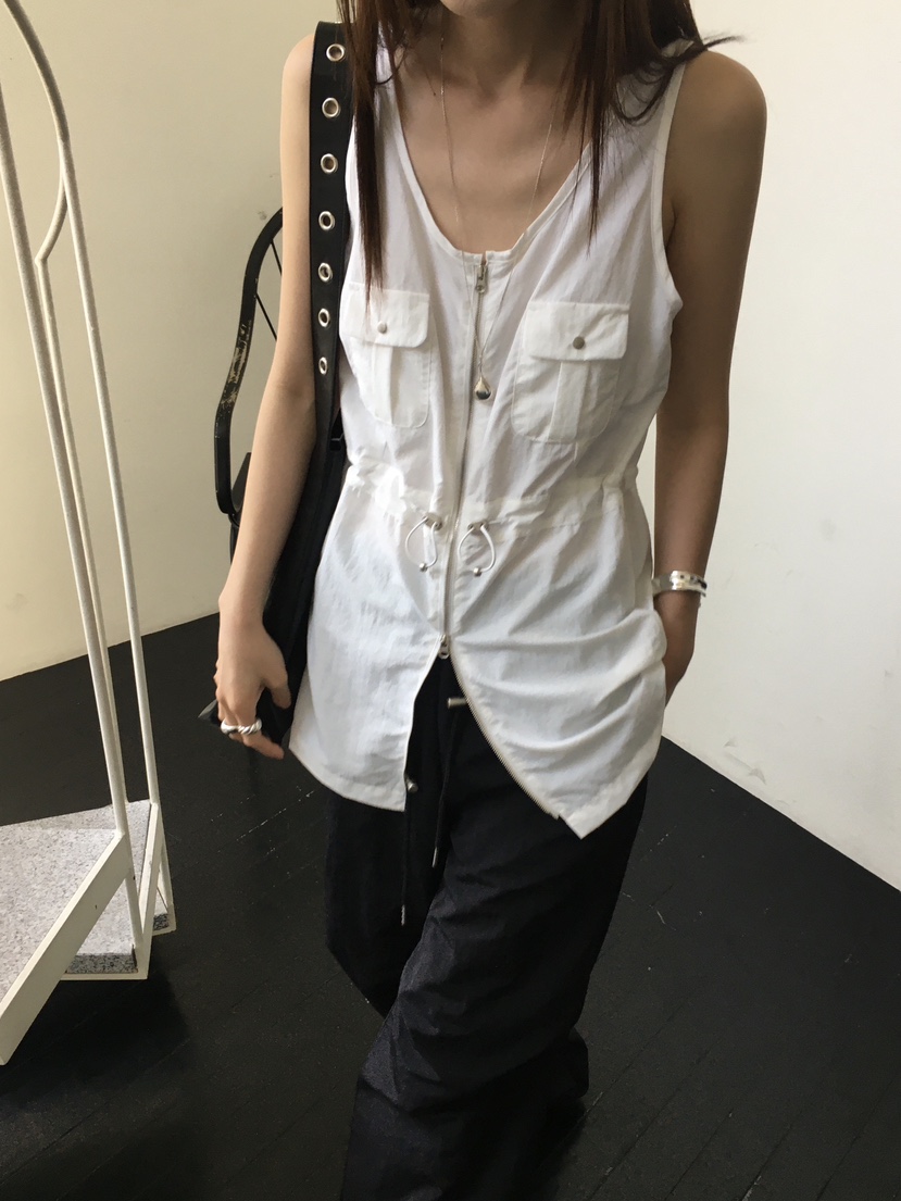 MONDAYMORING韓國直郵㊣女裝新品推薦25春夏吊帶背心不含內搭MONDAYMORING吊帶/背心