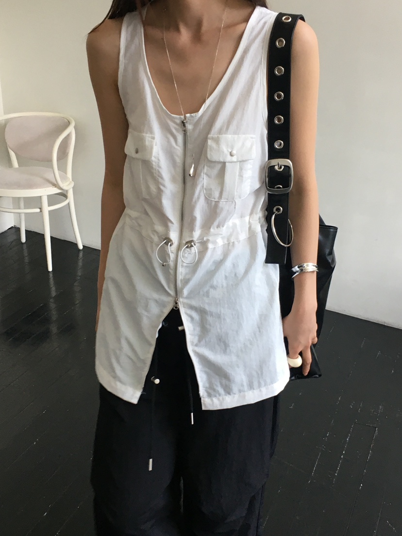 MONDAYMORING韓國直郵㊣女裝新品推薦25春夏吊帶背心不含內搭MONDAYMORING吊帶/背心