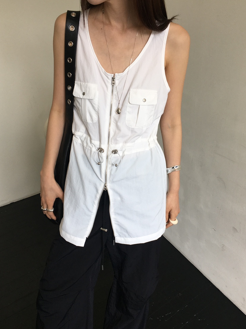 MONDAYMORING韓國直郵㊣女裝新品推薦25春夏吊帶背心不含內搭MONDAYMORING吊帶/背心