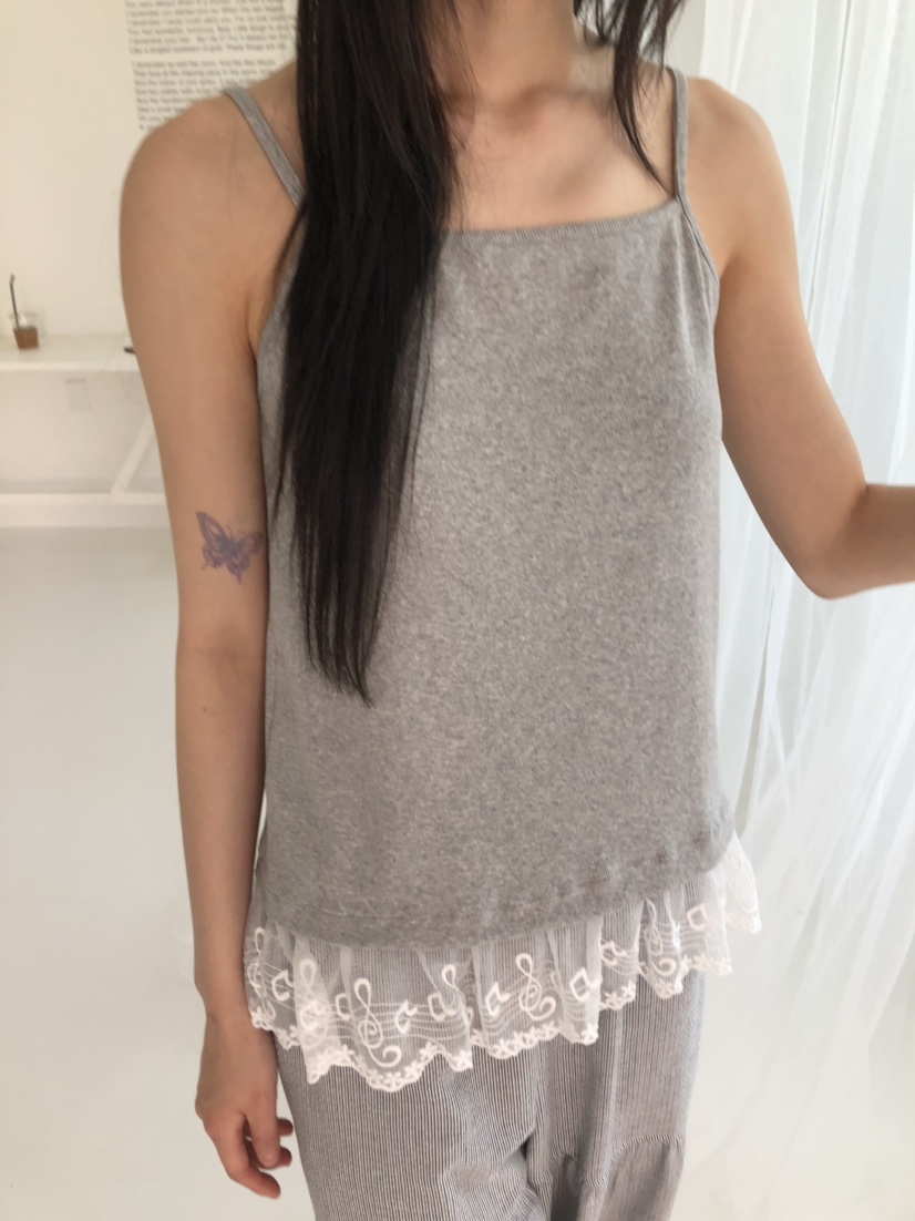 FLASH韓國㊣直郵東大門代購女裝新品人氣25春夏熱賣吊帶背心FLASH吊帶/背心