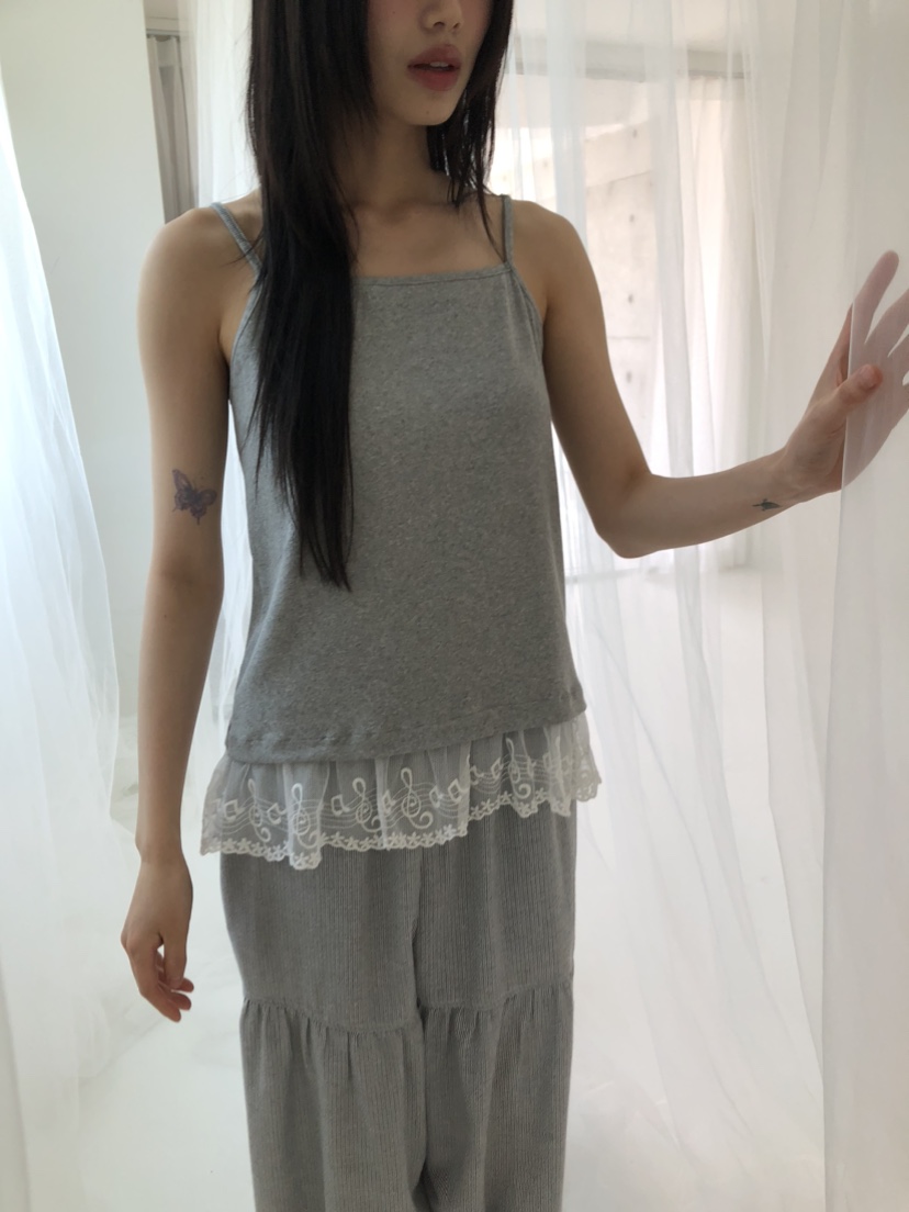 FLASH韓國㊣直郵東大門代購女裝新品人氣25春夏熱賣吊帶背心FLASH吊帶/背心
