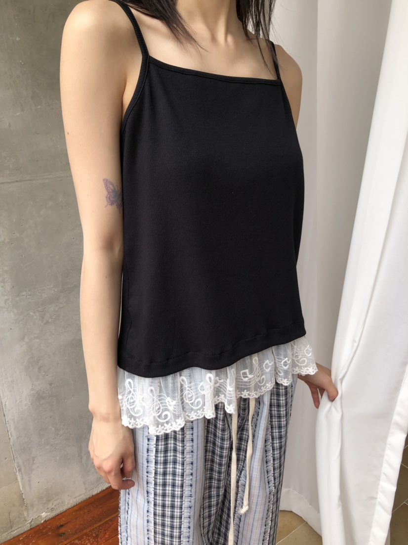 FLASH韓國㊣直郵東大門代購女裝新品人氣25春夏熱賣吊帶背心FLASH吊帶/背心