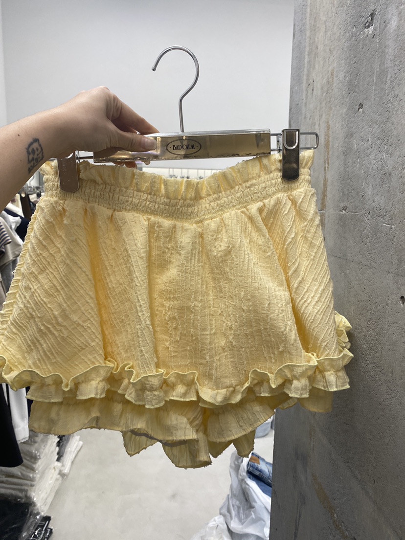 BADCALM韓國㊣直郵東大門代購女裝新品時尚人氣25春夏熱賣裙褲BADCALM裙褲圖色2
