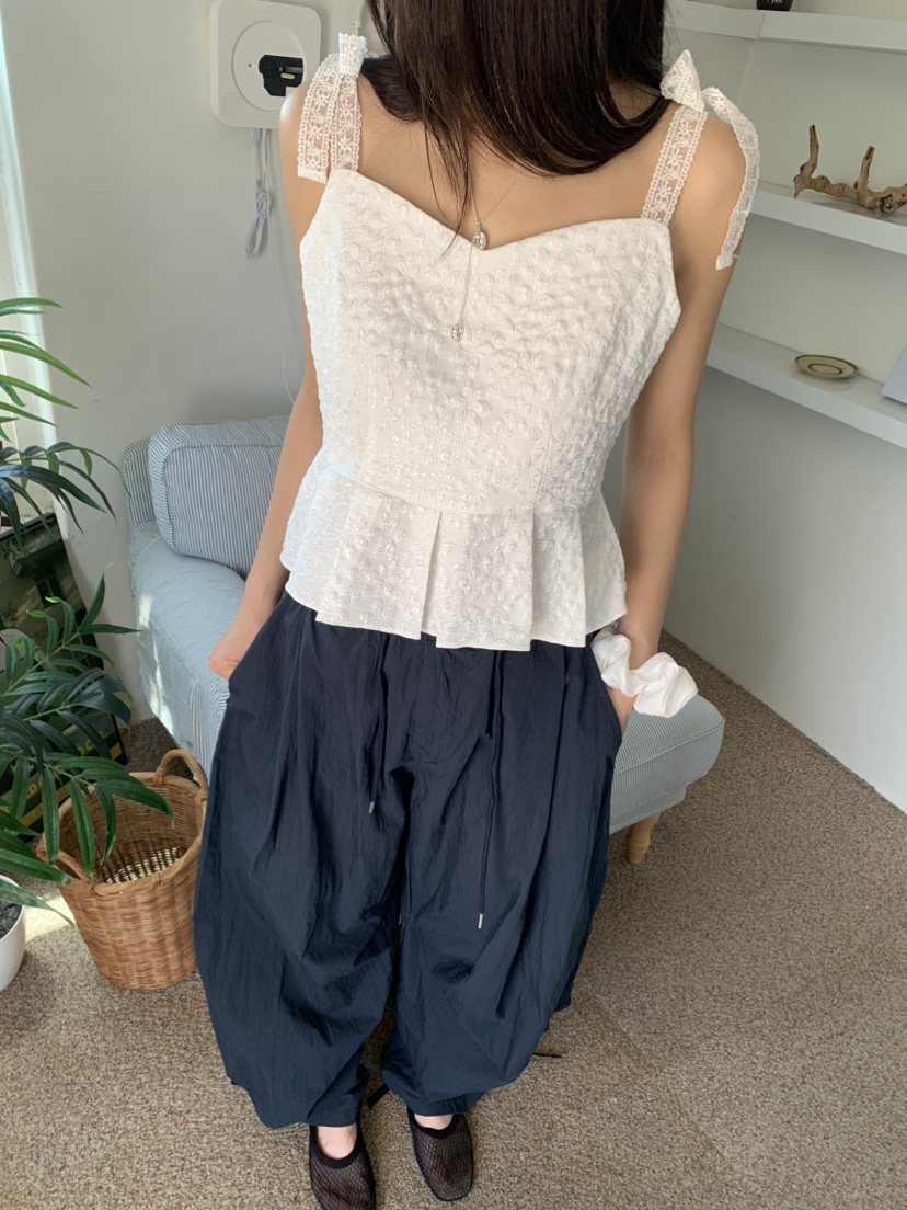 BADCALM韓國㊣直郵東大門代購女裝新款25春夏推薦人氣吊帶背心BADCALM吊帶/背心