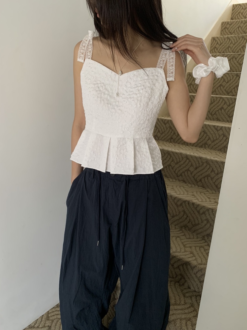 BADCALM韓國㊣直郵東大門代購女裝新款25春夏推薦人氣吊帶背心BADCALM吊帶/背心