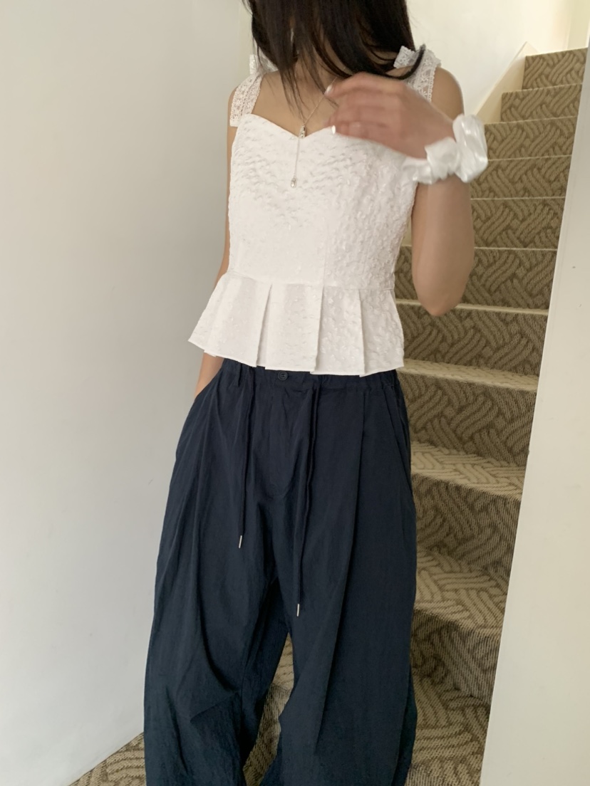 BADCALM韓國㊣直郵東大門代購女裝新款25春夏推薦人氣吊帶背心BADCALM吊帶/背心