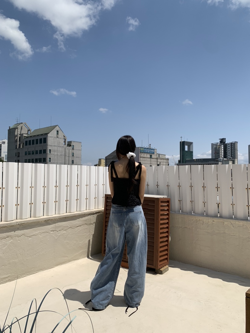 BADCALM韓國㊣直郵東大門代購女裝新款25春夏推薦人氣吊帶背心BADCALM吊帶/背心