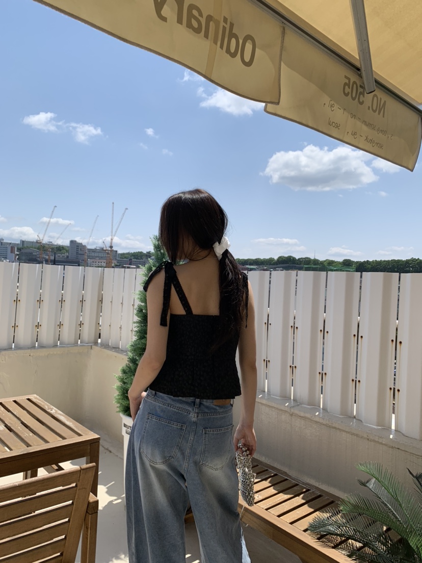 BADCALM韓國㊣直郵東大門代購女裝新款25春夏推薦人氣吊帶背心BADCALM吊帶/背心