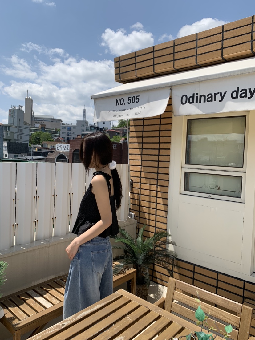 BADCALM韓國㊣直郵東大門代購女裝新款25春夏推薦人氣吊帶背心BADCALM吊帶/背心