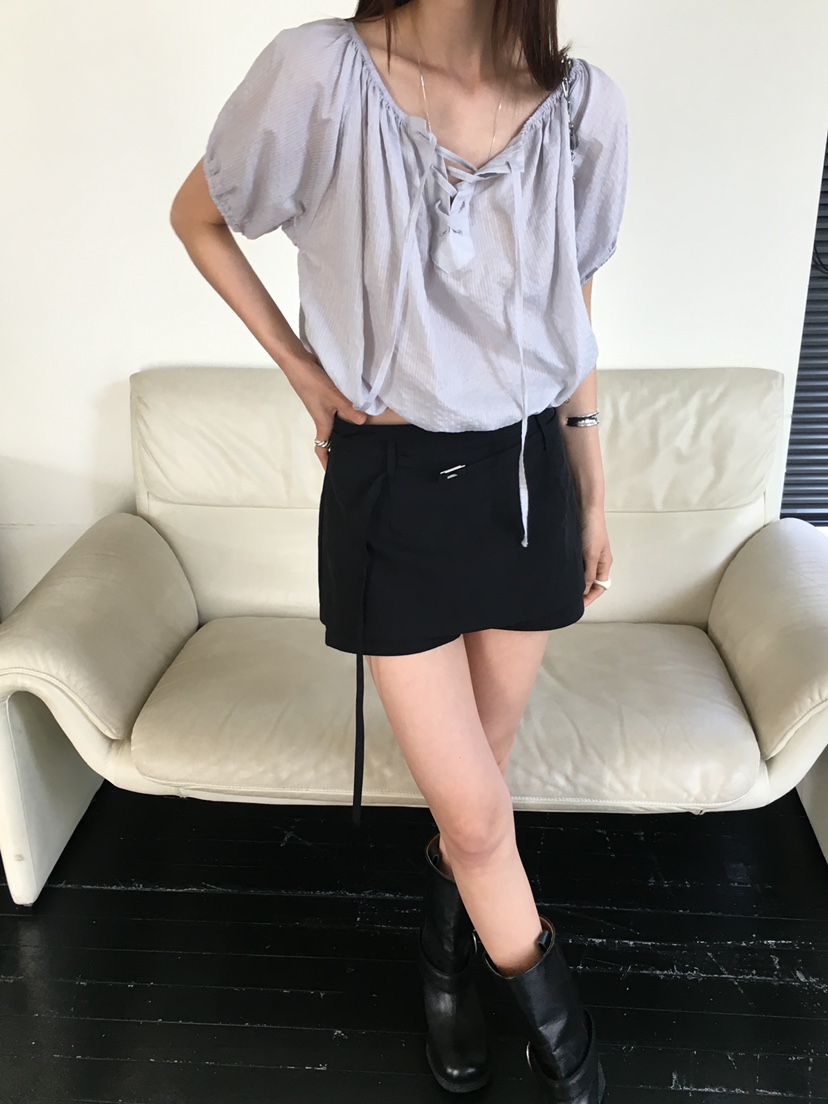MONDAYMORING直郵韓國代購㊣女裝新品人氣25春夏襯衫蕾絲衫MONDAYMORING襯衫/蕾絲衫
