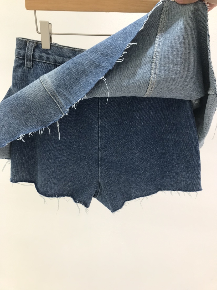 KC MARKET直郵韓國代購㊣女裝新品休閑時尚人氣25春夏短褲圓領KC MARKET短褲