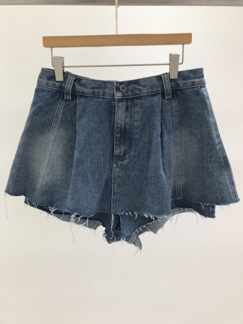 KC MARKET直郵韓國代購㊣女裝新品休閑時尚人氣25春夏短褲圓領KC MARKET短褲