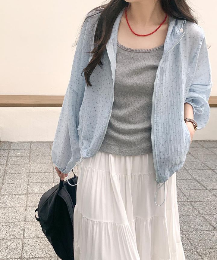 STAY HERE韓國直郵㊣東大門實拍女裝新款熱賣時尚人氣夾克STAY HERE夾克圖色2