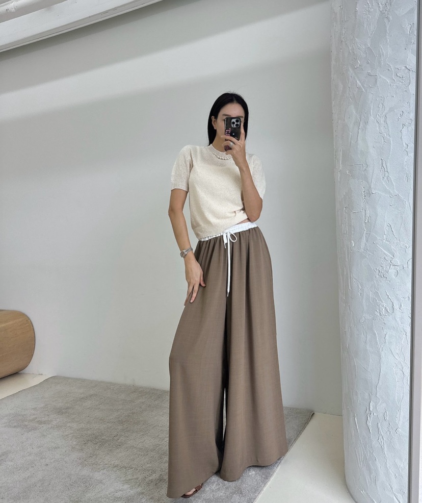 SOUIT韓國㊣直郵東大門代購女裝新品休閑人氣25春夏推薦針織衫SOUIT by mabel-L針織衫