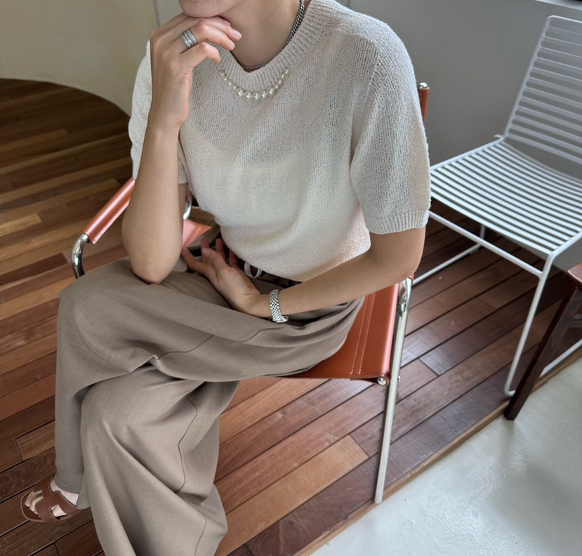 SOUIT韓國㊣直郵東大門代購女裝新品休閑人氣25春夏推薦針織衫SOUIT by mabel-L針織衫