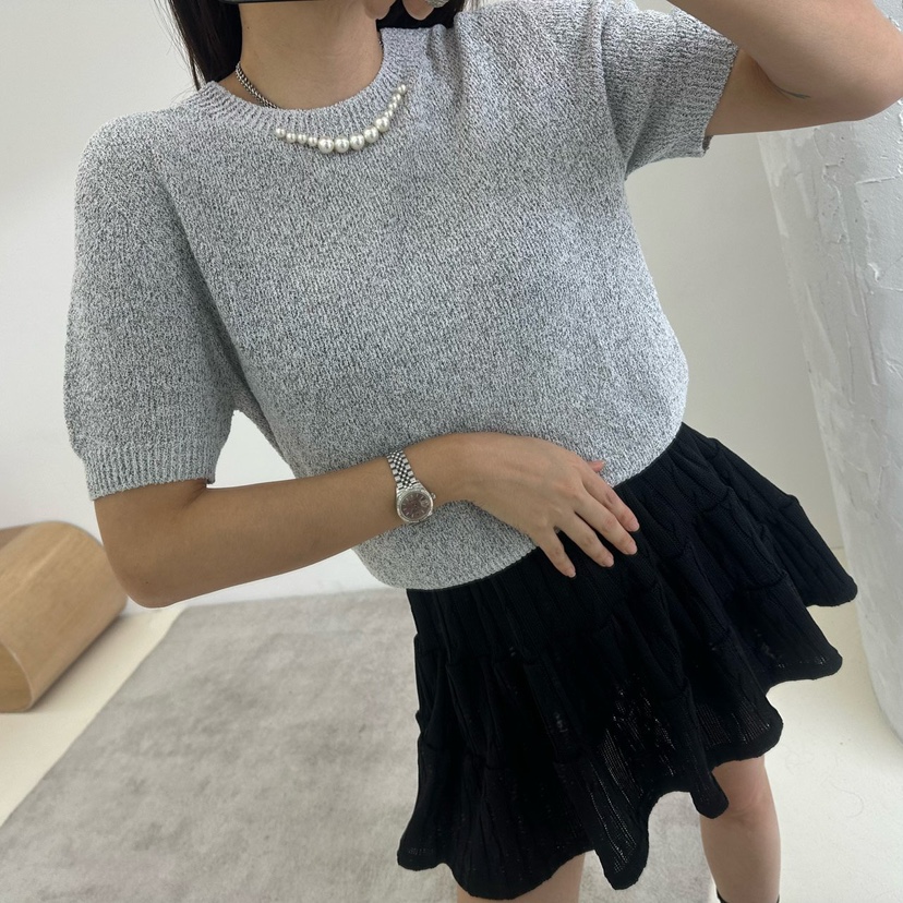 SOUIT韓國㊣直郵東大門代購女裝新品休閑人氣25春夏推薦針織衫SOUIT by mabel-L針織衫