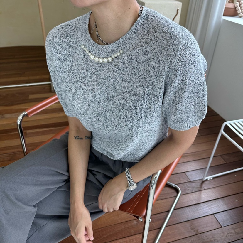 SOUIT韓國㊣直郵東大門代購女裝新品休閑人氣25春夏推薦針織衫SOUIT by mabel-L針織衫