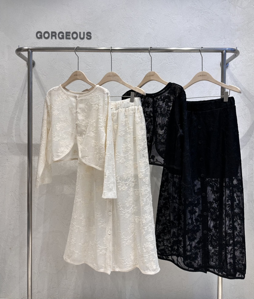 GORGEOUS韓國直郵㊣東大門實拍女裝新品推薦時尚25春夏長裙GORGEOUS長裙