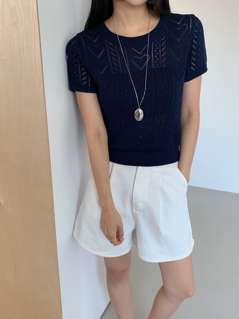 DARLUZ_MI韓國直郵㊣女裝新款推薦熱賣時尚休閑人氣25春夏針織衫DARLUZ_MI針織衫