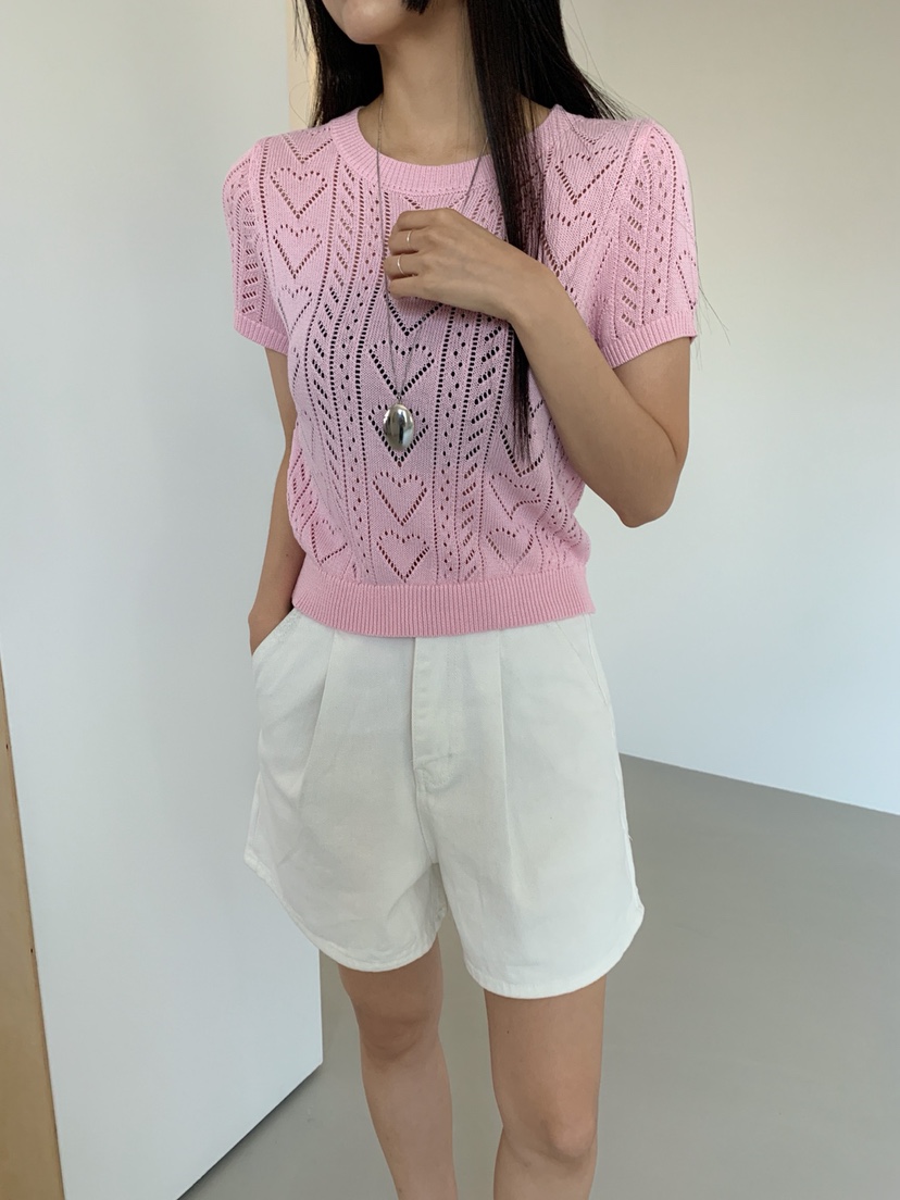 DARLUZ_MI韓國直郵㊣女裝新款推薦熱賣時尚休閑人氣25春夏針織衫DARLUZ_MI針織衫
