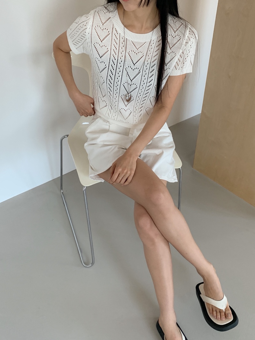 DARLUZ_MI韓國直郵㊣女裝新款推薦熱賣時尚休閑人氣25春夏針織衫DARLUZ_MI針織衫